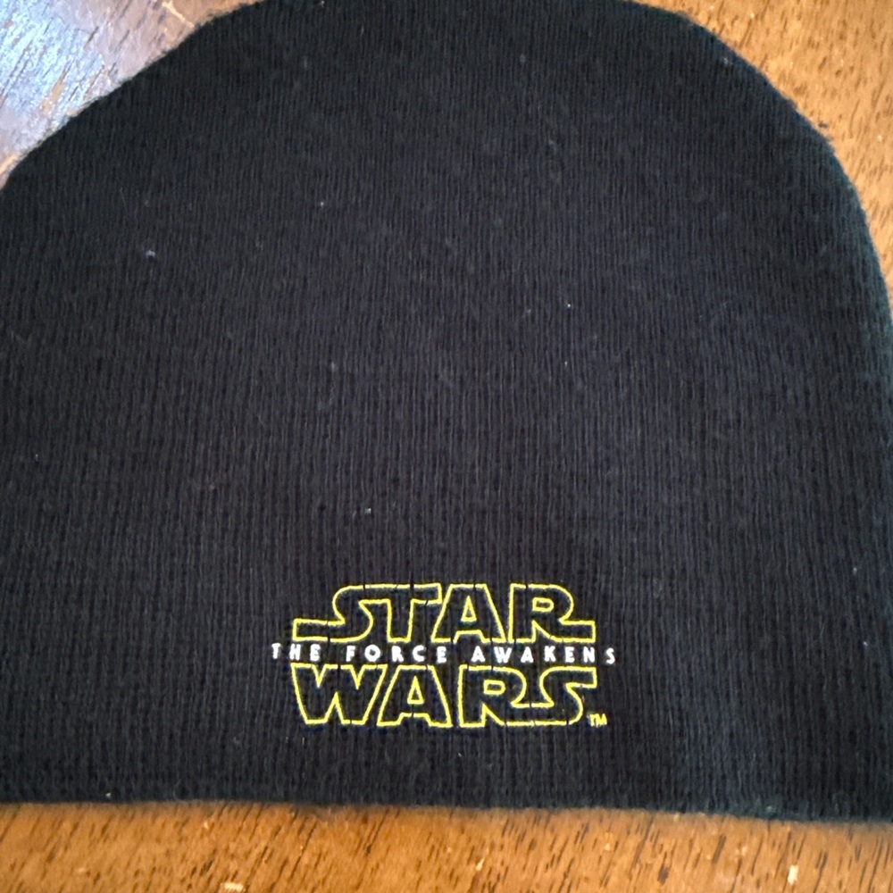 Star Wars The Force Awakens Black Knit Hat